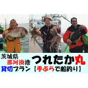 【ふるさと納税】【遊漁船】那珂湊港つれたか丸 貸切プラン【手ぶらで舟釣り】【1421515】