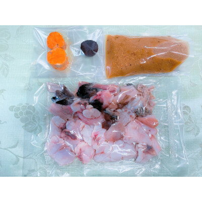 【ふるさと納税】【4月発送】あん肝・あんこう鍋(湯引き済み!肝焼味噌)2～3人前【配送不可地域：離島】【1480314】