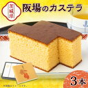 【ふるさと納税】阪場のカステラ(3本セット) 〈夏季用〉【配送不可地域:離島】【1614067】