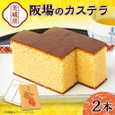【ふるさと納税】阪場のカステラ(2本セット) 〈夏季用〉【配送不可地域:離島】【1614068】