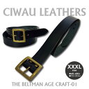 【ふるさと納税】ラフテール【AGE CRAFT01(38mm) 】XXXL BELT-AC01-BK-BR-XXXL【1639659】