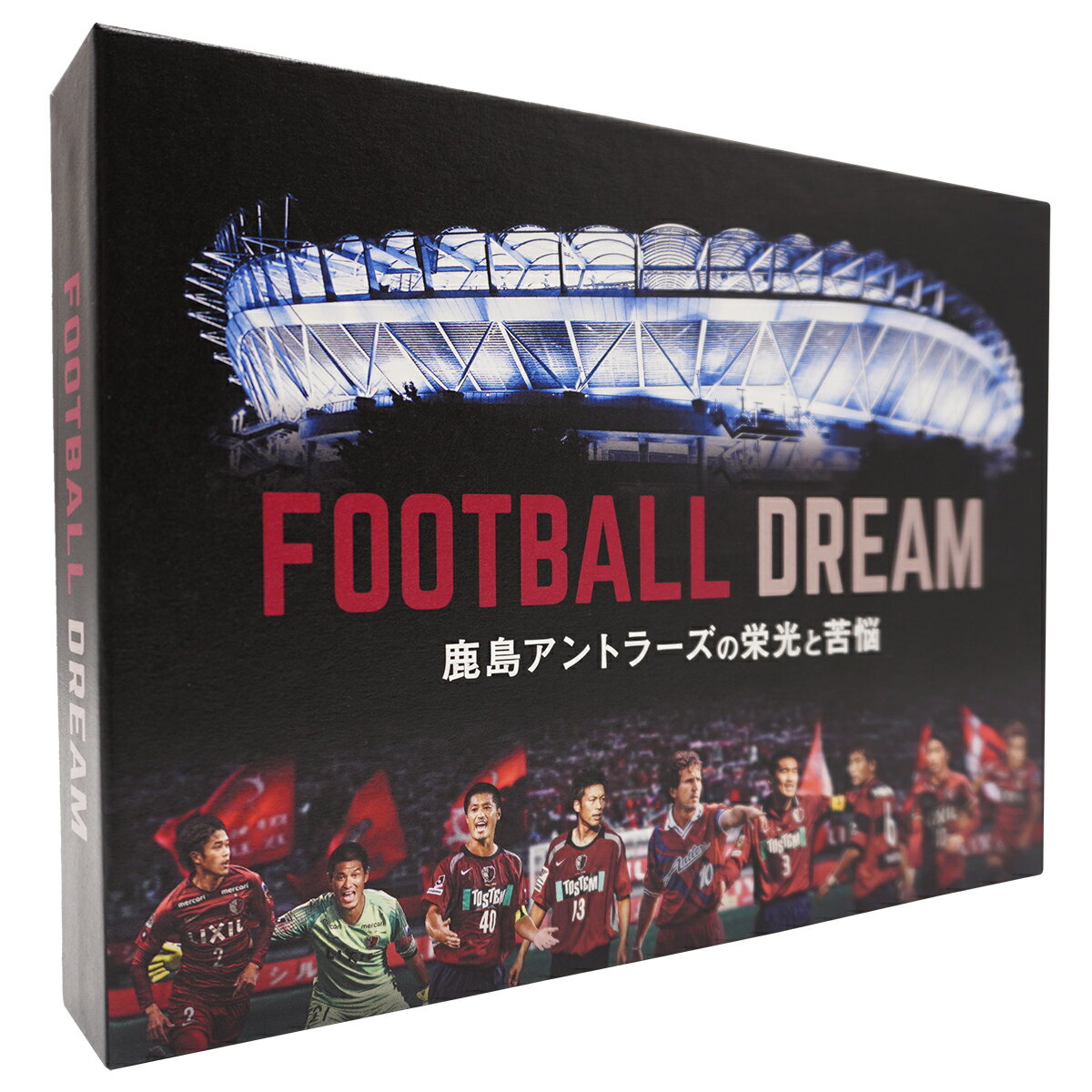 鹿島アントラーズ[通常パッケージ]「FOOTBALL DREAM 鹿島アントラーズの栄光と苦悩」 DVD 鹿嶋市 アントラーズ サッカー(KH-5)