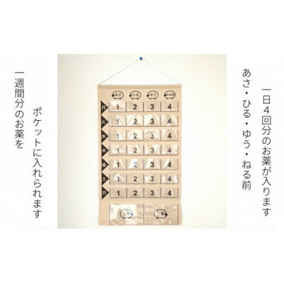 9位! 口コミ数「0件」評価「0」お薬カレンダー1週間【1504730】