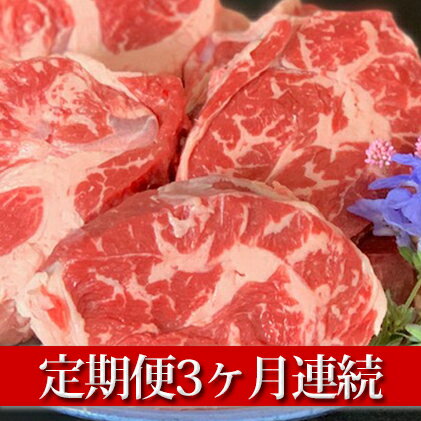 【ふるさと納税】【定期便】【国産】牛スネ肉500g×2　3ヶ月連続お届け【定期便・牛肉・スネ・牛スネ肉..