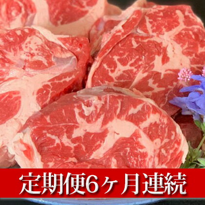 【ふるさと納税】【定期便】【国産】牛スネ肉500g×2　6ヶ