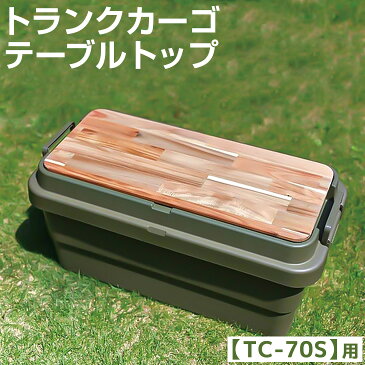 【ふるさと納税】トランクカーゴ【TC-70S】用 テーブルトップ 【アウトドア・キャンプ・天板・木製】