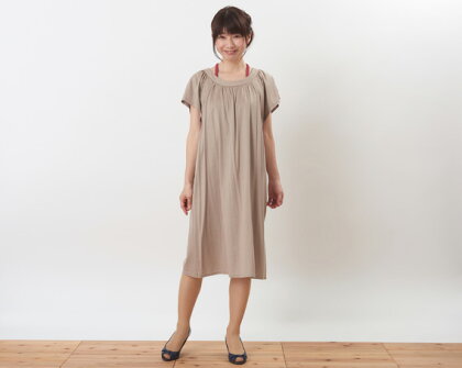 No.206 【春夏】赤ちゃんに優しい授乳服セット（L) ／ レディース ファッション 下着 ブラジャー 子育て 妊婦 ベビー 出産 送料無料 茨城県