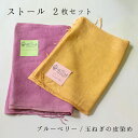 【ふるさと納税】ストール 2枚セット 送料無料