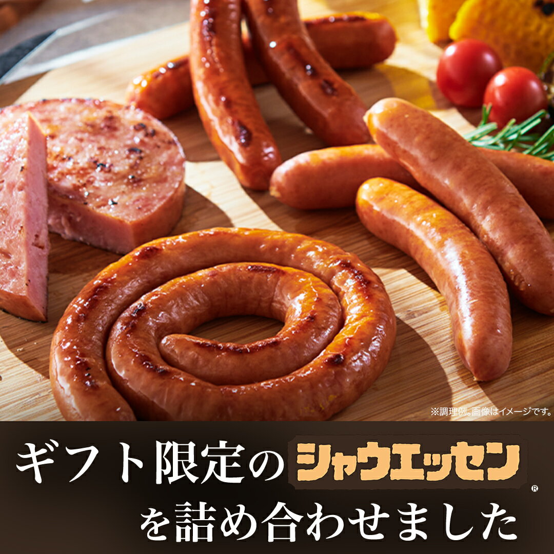【ふるさと納税】【 熨斗 対応品 】 日本ハム シャウエッセン 満喫 ギフトセット ギフト限定 肉 お肉 豚肉 にく あらびき ソーセージ 日ハム ハム チョリソー ステーキ 贈答 ギフト 詰め合わせ お中元 中元 お歳暮 歳暮