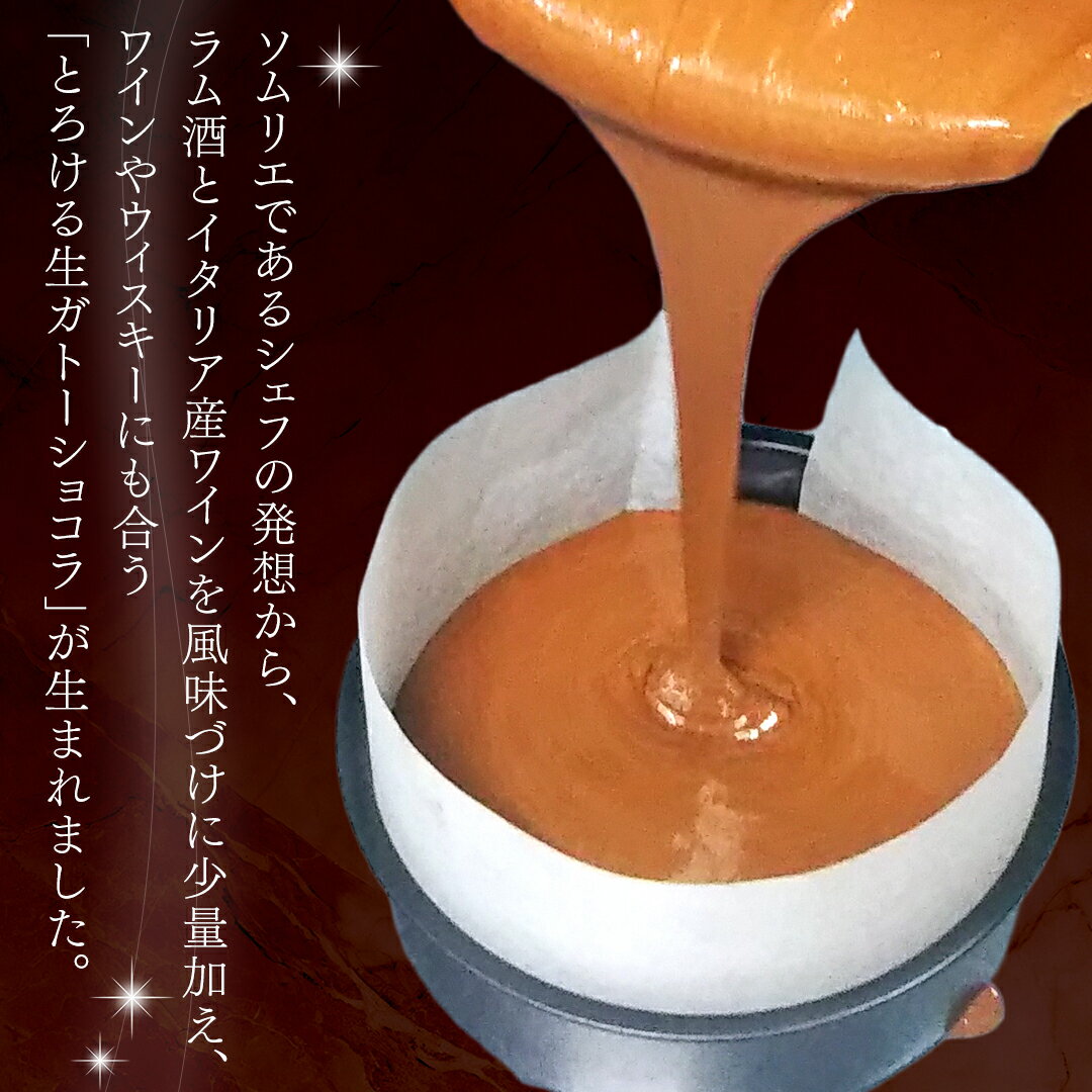 【ふるさと納税】スイーツコンテスト 日本一 シェフ の「 とろける 生 ガトーショコラ 」 5号 ( 選べる お届け回数 ) 手作り ケーキ チョコ チョコレート ショコラ 誕生日 バースデーケーキ 誕生日ケーキ 定期便 3ヶ月 6ヶ月 12ヶ月