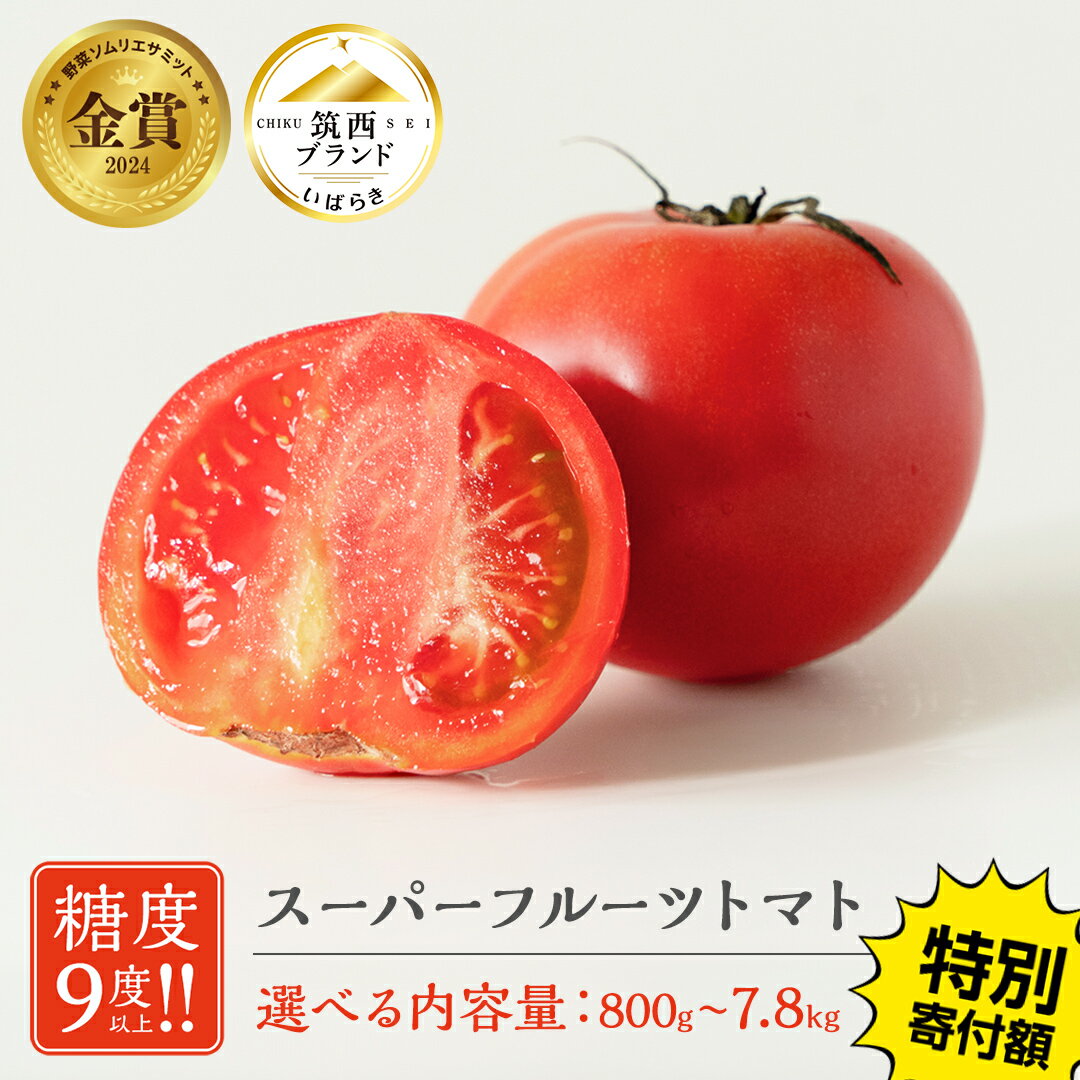 【ふるさと納税】 【 早期申込み限定 特別寄附額 】 スーパーフルーツトマト 糖度9度 以上 ( 選べる 内容量 ＆ お届け回数 )トマト とまと フルーツトマト フルーツ 野菜 やさい 定期便 定期 大箱 中箱 小箱 1箱 2箱 高糖度