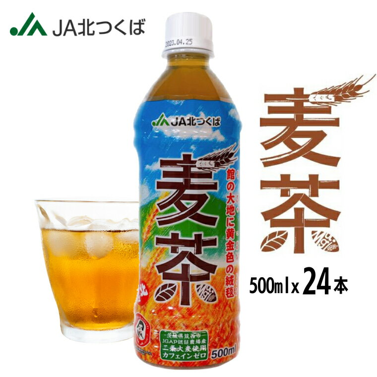 麦茶 JA北つくば オリジナル商品（ 24本入 ） お茶 ペットボトル 麦