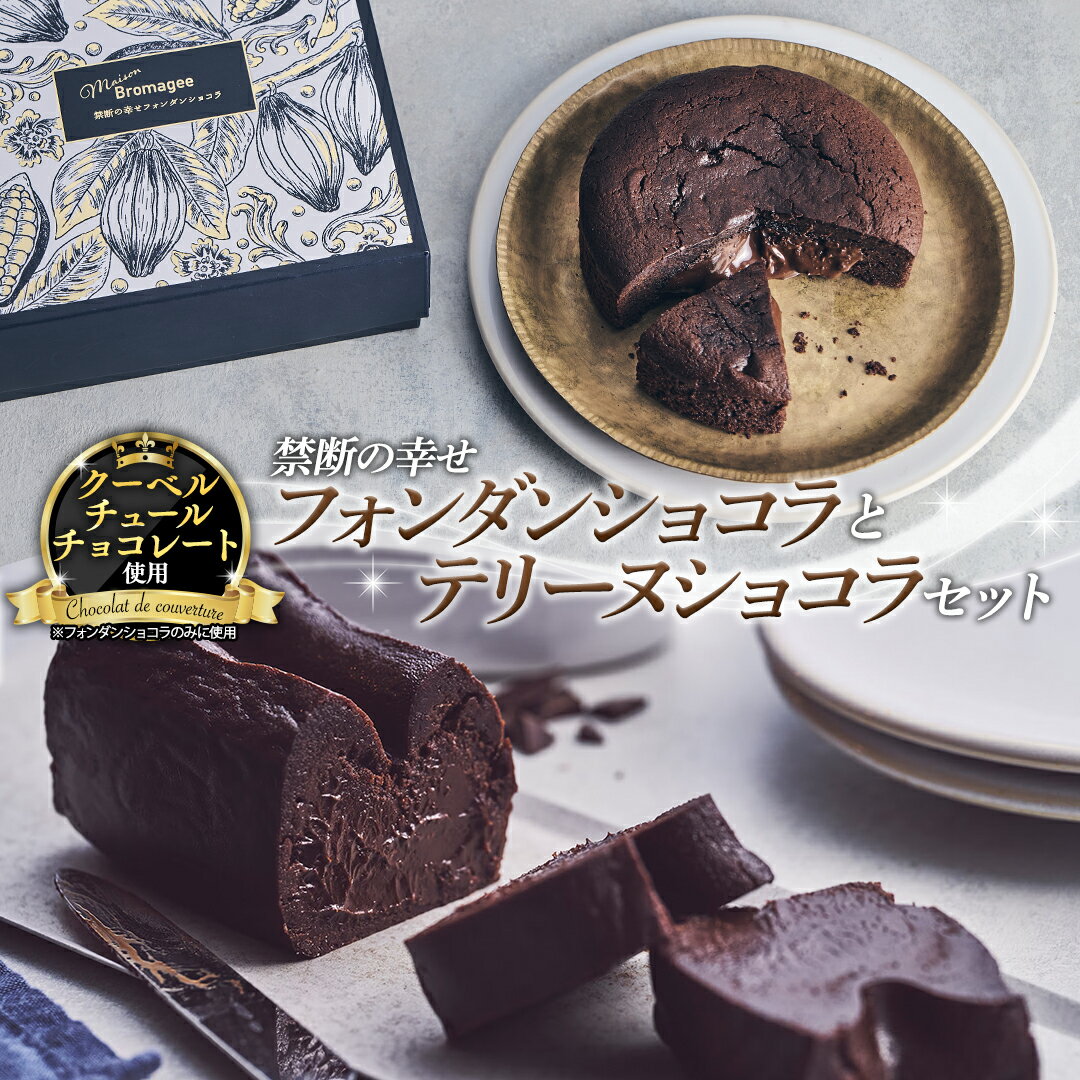【ふるさと納税】【 禁断の幸せ 】 フォンダンショコラ & テリーヌショコラ セット チョコ チョコレート 生チョコ ショコラ ケーキ デザート スイーツ テリーヌ 贈り物 贈答 ギフト バレンタイン ホワイトデーのサムネイル