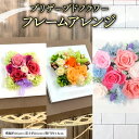 【ふるさと納税】【 敬老の日 】 プリザーブド フレーム アレンジ ギフト プレゼント 花 お祝い 贈答 記念日