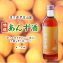 【ふるさと納税】【 特選 】 あんず酒 アルコール 15％ （ 500ml × 1本 ） 果実酒 お酒 酒 あんず