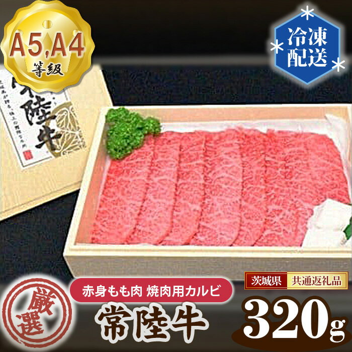 【ふるさと納税】No.022 常陸牛 厳選！赤身もも肉 焼肉