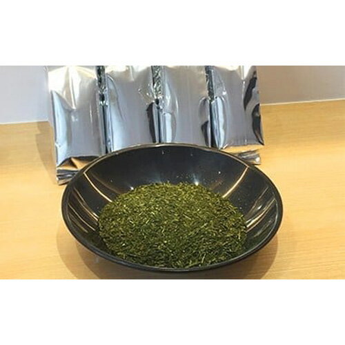 茶農家の深むし茶 1.6kg(200g×8) / お茶 深蒸し茶 大容量 送料無料 茨城県