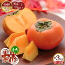 No.290 柿　約3kg（15～18個） ／ かき カキ フルーツ 果物 送料無料 茨城県