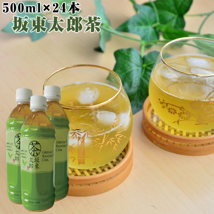 坂東太郎茶 500ml×24本 ／ 坂東太郎茶 さしま茶 緑茶 日本茶 銘茶 ペットボトル 500ml×24本 24本 濃厚な味 香り コク 常温便 No.482
