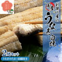 【ふるさと納税】利根川屋の国産うなぎ白焼 2尾セット【配送不可地域:離島・沖縄県】【1018896】