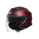 【ふるさと納税】SHOEIヘルメット「J-Cruise 3 ガーネットメタリック」XL フィッティングチケット付【配送不可地域:離島・沖縄県】【1646840】
