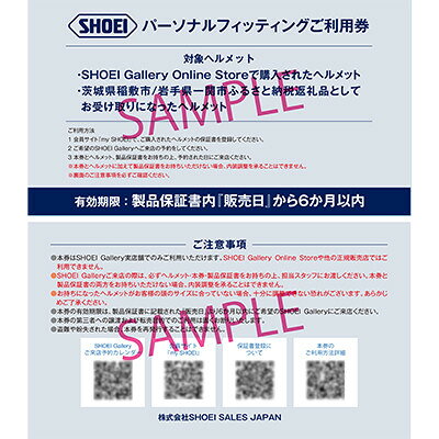 【ふるさと納税】SHOEIヘルメット「WYVERN 0 マットスレートグレー」L フィッティングチケット付き【1671814】