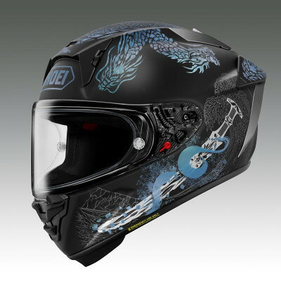 【ふるさと納税】SHOEI【X-Fifteen OROCHI(BLACK/GREEN)】XL PFSチケット付き【配送不可地域：離島・沖縄県】【1766536】