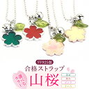 【ふるさと納税】《 選べる 色 》合格 ストラップ 『山桜』SV925製 (4色展開:ピンク/赤/青/黄) ボールチェーン キーホルダー 可愛い かわいい 受験...