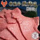 【ふるさと納税】【常陸牛】赤身 焼肉用500g （茨城県共通返礼品）国産牛 和牛 お肉 焼肉 焼肉用 バーベキュー BBQ A4ランク A5ランク ブランド牛