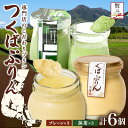 【ふるさと納税】無地熨斗 つくばぷりん プレーン & 抹茶ぷりん 各3個 計6個 冷凍 プリン ぷりん 抹茶 まっちゃ 茶 お茶 スイーツ 洋菓子 おやつ 冷菓 贅沢 ご褒美 デザート 和スイーツ 人気 グルメ お取り寄せ ギフト プレゼント 贈り物 つくば 送料無料 ふじ屋 茨城県