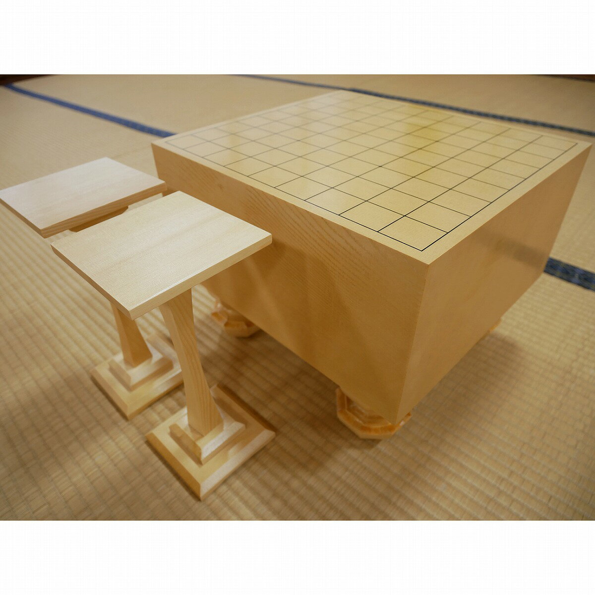 【ふるさと納税】SS-30【将棋盤】新カヤ60号 足付き 駒台セット