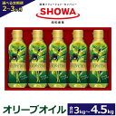 【ふるさと納税】<選べる定期便> エクストラバージンオリーブオイル 1回あたり 300g×5本 合計3kg〜4.5kg 2ヶ月 3ヶ月 食用油 調味料 昭和産業...