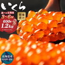 【ふるさと納税】【北海道産原料使用】<選べる定期便 3・4・5・6回> いくら 醬油漬け 600g 800g 1kg 1.2kg 北海道産 国産 ...