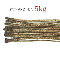 【ふるさと納税】仁平のごぼう5kg