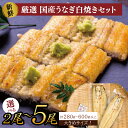 【ふるさと納税】【選べる内容量】大きな国内産うなぎ白焼(酒蒸し)140~160g×2尾~5尾|うなぎ 鰻 ウナギ 国産 国産うなぎ 白焼き 白焼 酒蒸し 土用の丑の日 丑の日 茨城県 行方市(AD-146)