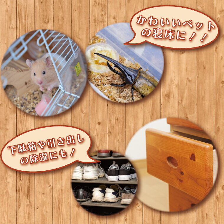 【ふるさと納税】 行方市の木のカンナくず│CY-8