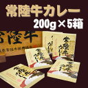 【ふるさと納税】【常陸牛】レトルトカレー(200g×5箱) | DH-13