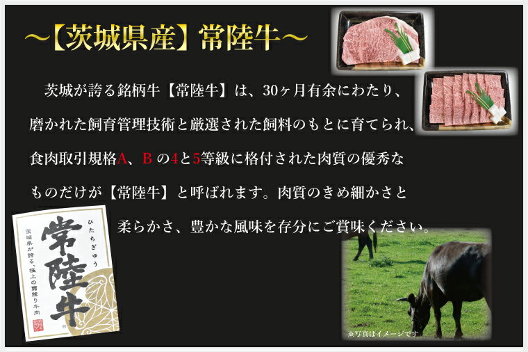 【ふるさと納税】【常陸牛】肩ロースすき焼き用780g｜DT-9