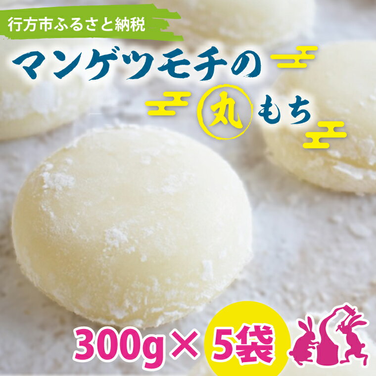 マンゲツモチの丸もち 300g×5袋｜K-6