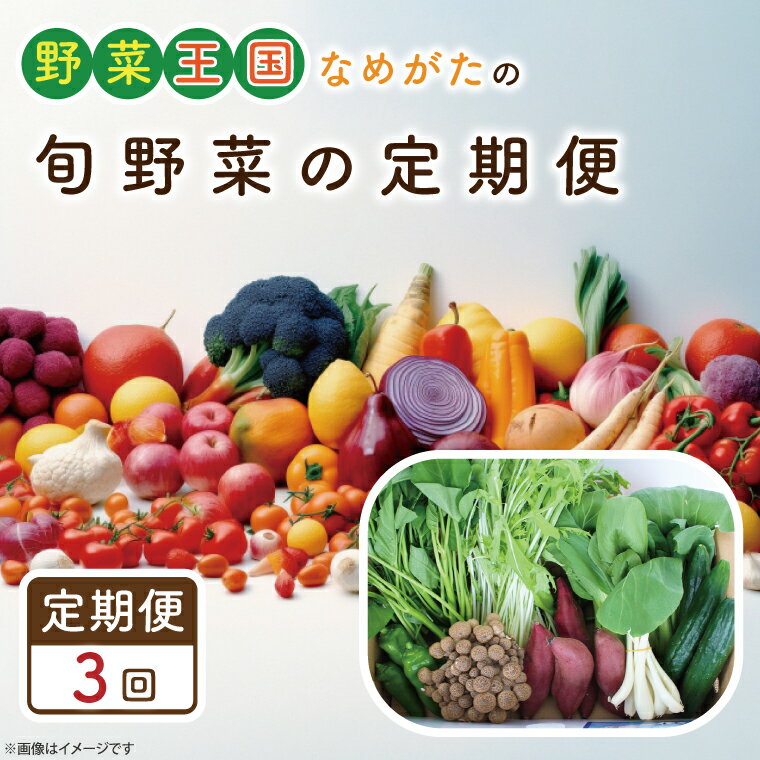 17位! 口コミ数「0件」評価「0」【3ヶ月定期便】野菜王国なめがたの旬野菜の定期便（さつまいも入り）｜CU-132