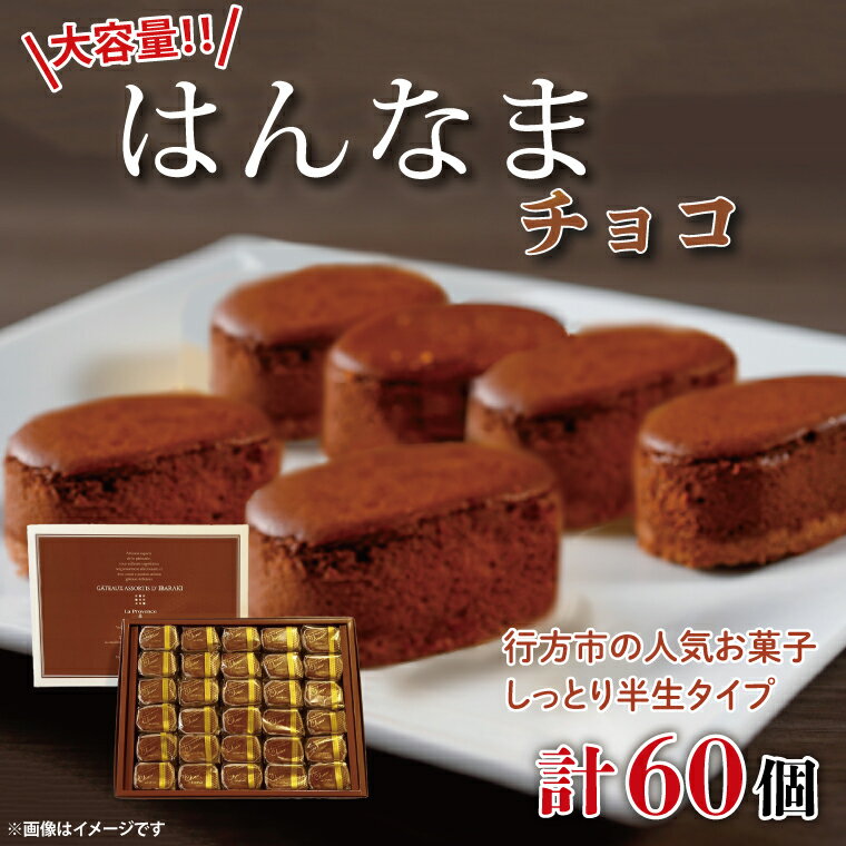 大容量!!はんなまちょこ60個(H-47)