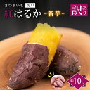 【ふるさと納税】★訳あり★【2025年9月より順次発送】農産物直売所「やさいの声」紅はるか 新芋 洗い 約10kg|訳ありさつまいも サツマイモ 紅はるか 洗い 行方市 ふるさと納税(EK-10)