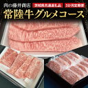 【ふるさと納税】【常陸牛】肉の藤井商店(定期便)常陸牛グルメコース 〜至福の3ヶ月〜 定期便 3か月 贅沢牛肉定期便 高級牛肉 最高級牛肉 豪華牛肉 A5 高級...