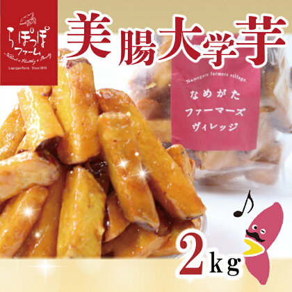 らぽっぽファーム【工場直送】　美腸大学いも2kg(CQ-25-1)