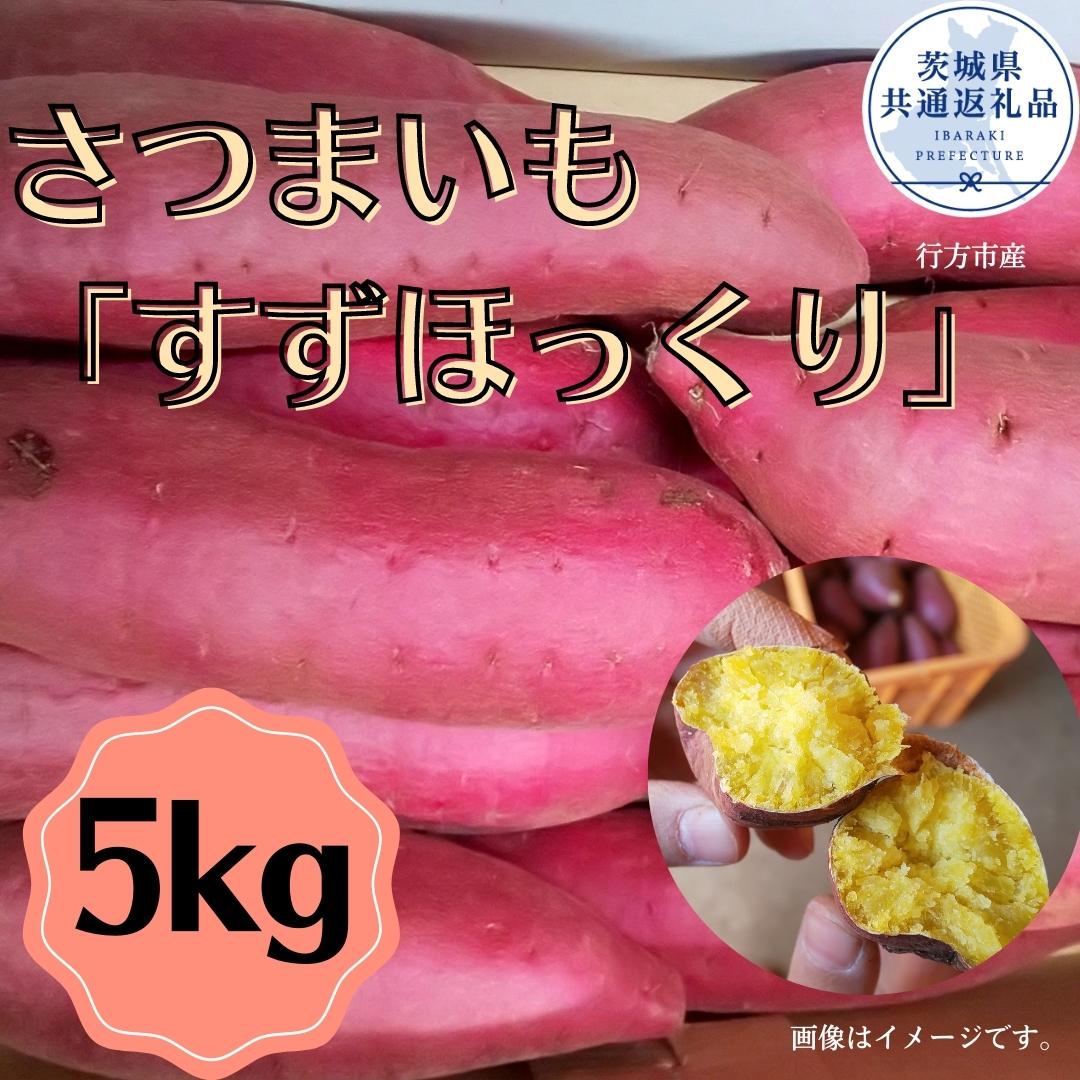 さつまいも「すずほっくり」5kg(茨城県共通返礼品・行方市産)