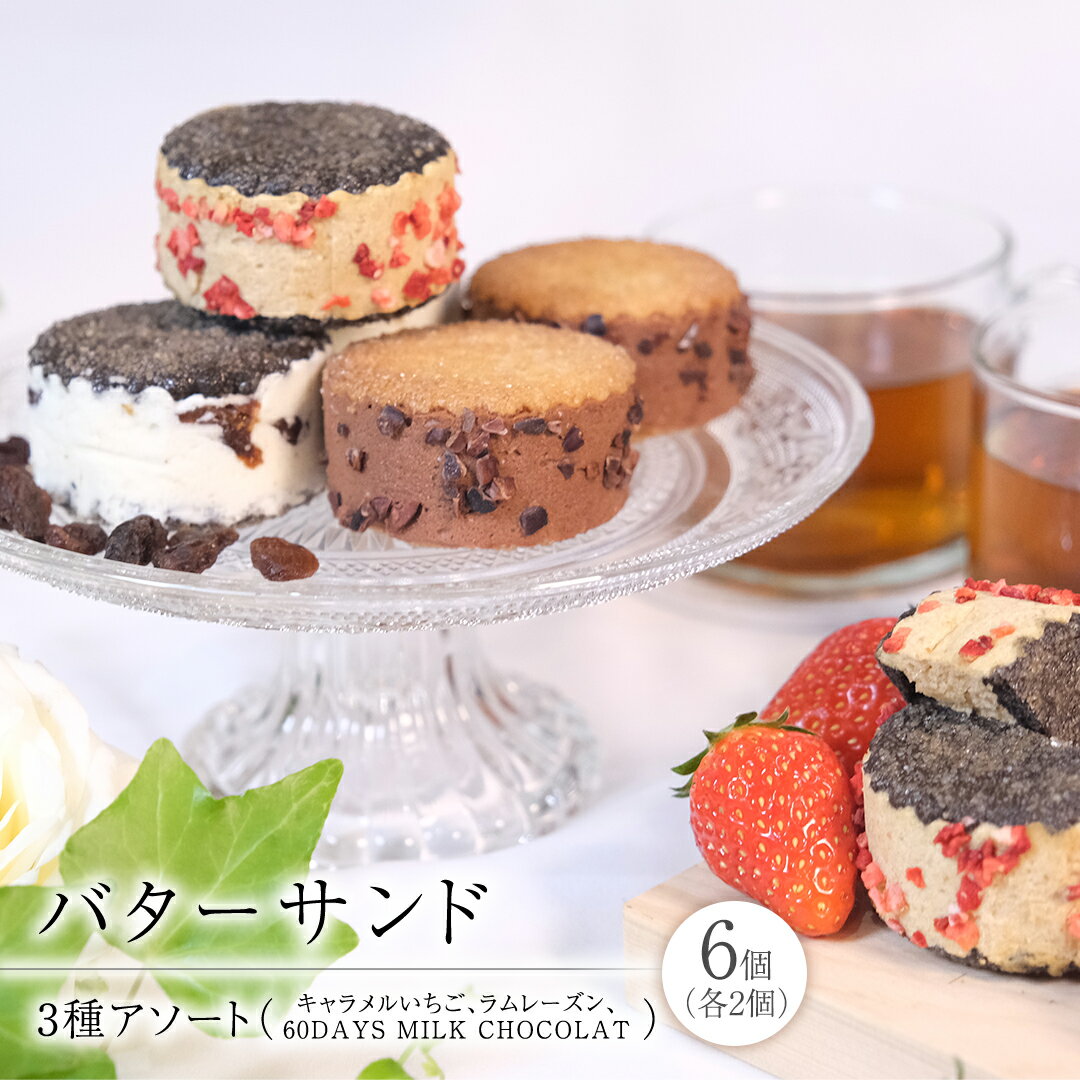 【ふるさと納税】バターサンド 3種アソート チョコレート チョコ バターサンド バタークリーム スイーツ デザート 高級 ギフト 贈り物 お礼 プレゼント 手土産 お菓子のサムネイル