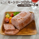 【ふるさと納税】ソーセージ 職人が作る ミートローフ 味比べ 380g×3種セット いくとせ フライシュケーゼ 粗挽き ハム 無添加 美味しい 国産豚 職人 ウ...