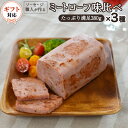 【ふるさと納税】【ギフト対応可】ソーセージ 職人が作る ミートローフ 味比べ 380g×3種セット いくとせ フライシュケーゼ 粗挽き ハム 無添加 ウインナー...