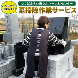 【ふるさと納税】墓掃除作業サービス
