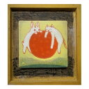 【ふるさと納税】【 限定 1点 】フワフワ 絵画 絵 アート アトリエ 飛動庵